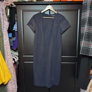 Brooks brothers navy blue style 100076357 size 10